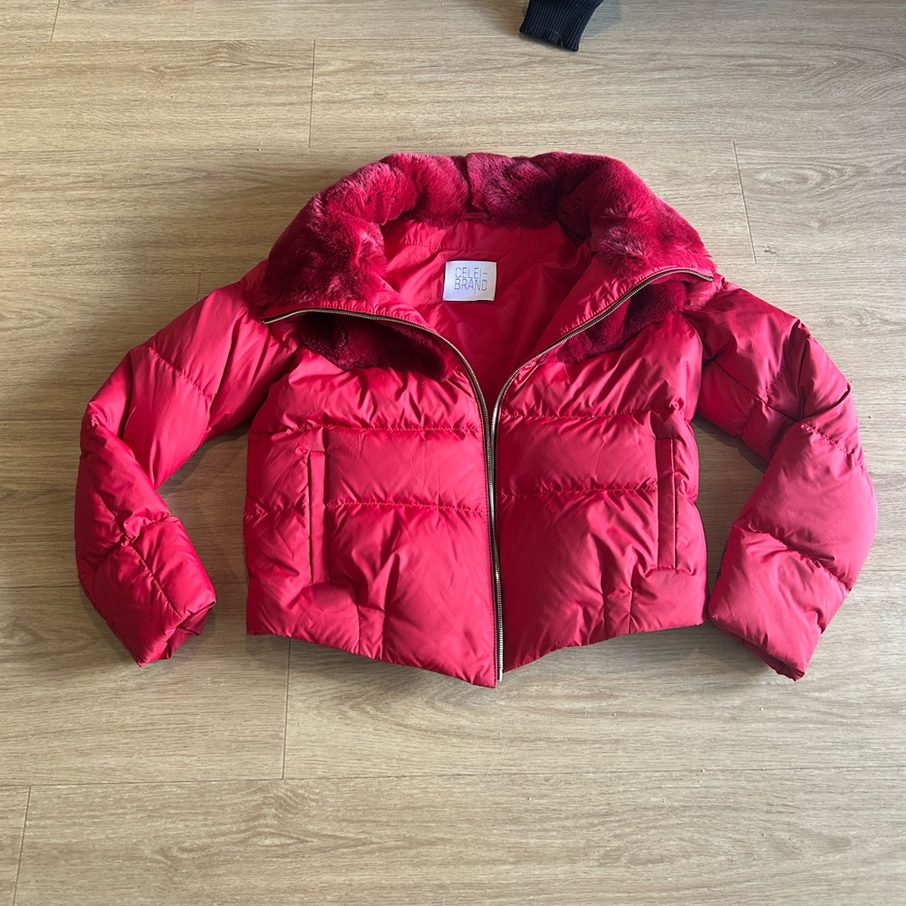Red Puffer Jacket